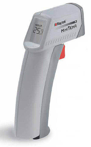 Raytek MT4 Thermomètre portable infrarouge, sans contact, avec laser de classe II