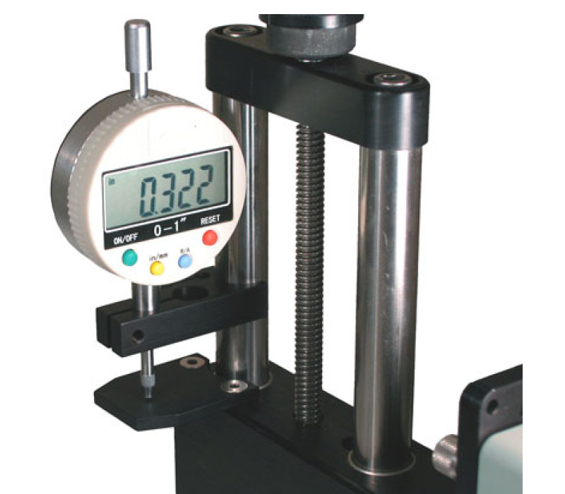 Indicateur numérique ES002 25 mm / 1 » en option. Le jeu de supports est également disponible sans indicateur.
