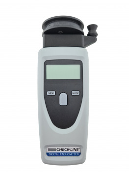 CS-20-SL Tachymètre digital pour mesurer des longueurs et des vitesses, avec et sans contact