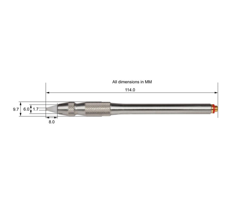 Sonde à retard type crayon pour TI-PVX