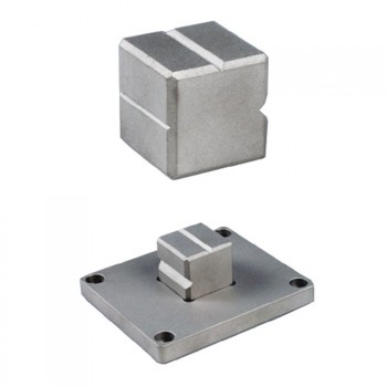 Durometer V-Block Bloc V et  base plate pour joints et petits échantillons