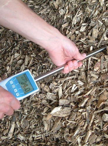 Testeur d'humidité pour les copeaux de bois