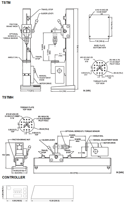 Dimensions-TSTM-DC
