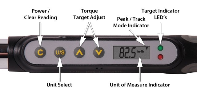 DTL-100i - Clé Dynamométrique digitale de petite capacité