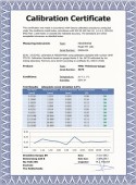 Cic-Thickness Etalonnage de jauge d'épaisseur