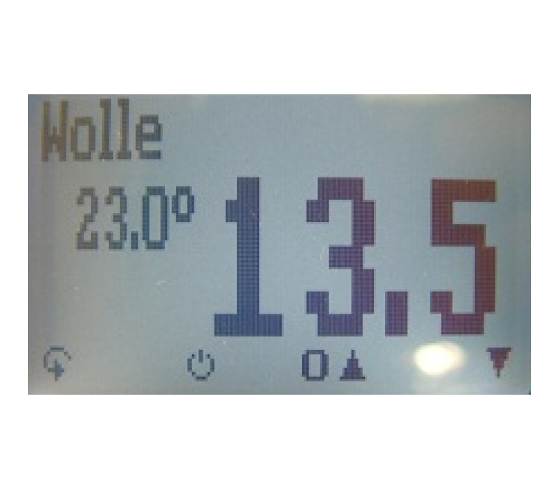 Ecran LCD graphique avec rétroéclairage (128 x 64 pixels)