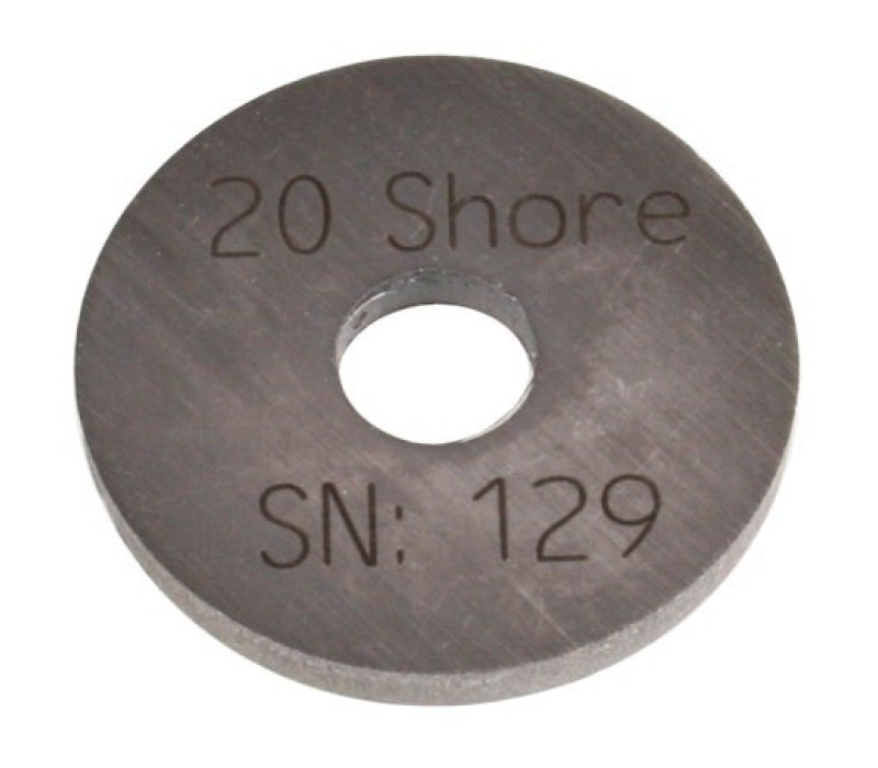 HB-CD-Disque d'étalonnage certifié, unique de 20 Shore
