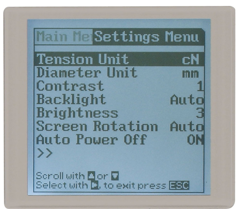 Écran LCD complet et convivial, certaines fonctions peuvent être protégées par mot de passe
