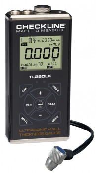 TI-25DLX Jauge d'épaisseur de paroi à ultrasons avec enregistrement des données et interface USB