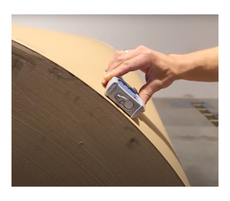 Mesure sur rouleaux