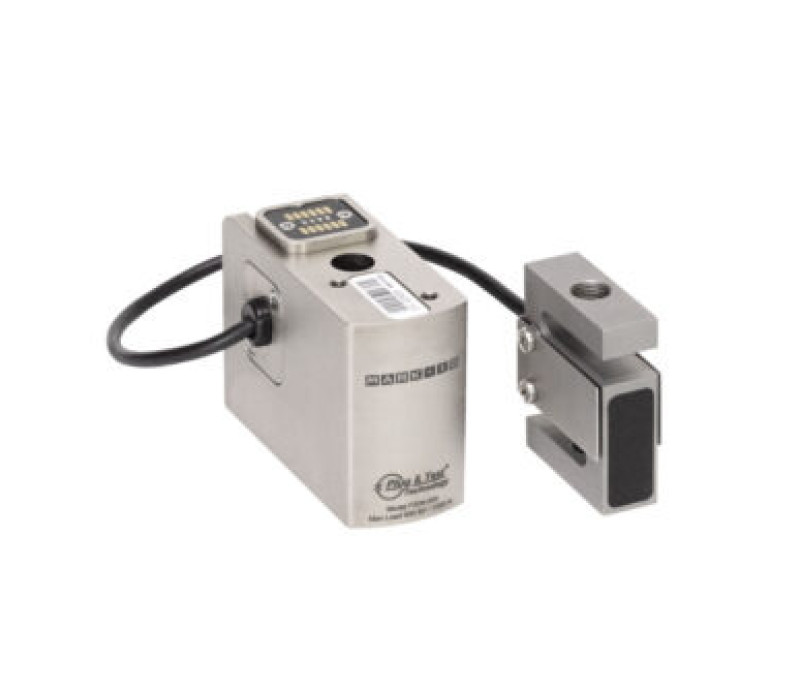 Les capteurs de force FS06 se composent d’une cellule de charge de type S-beam et d’un bloc de montage pour la traverse mobile.