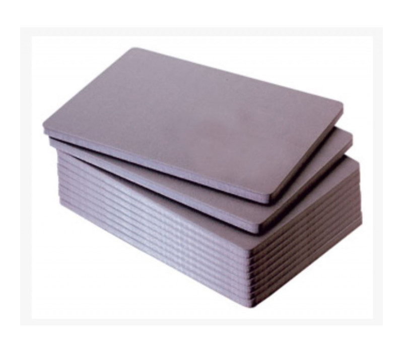 130417- 60004M - Plaques en caoutchouc pour coupe-échantillon / Dimensions : 300x 200x10 mm (10 pièces)