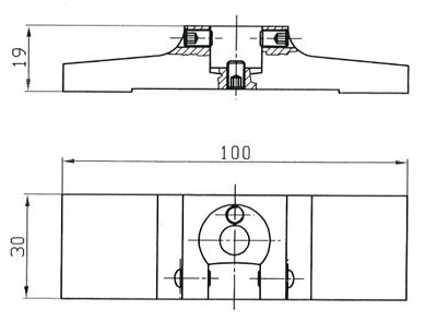 Dimensions du support de table