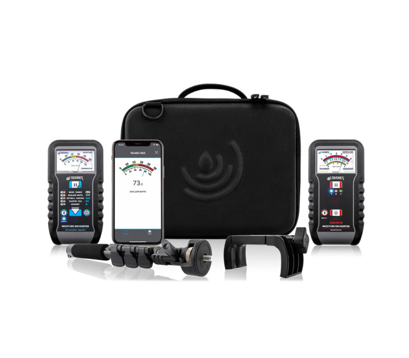 Kit de restauration des dégâts des eaux WDTK incluant les appareils ME5 et CME5 avec perche d’extension