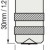 POSITECTOR 6000 FXS, Dimensions de la sonde